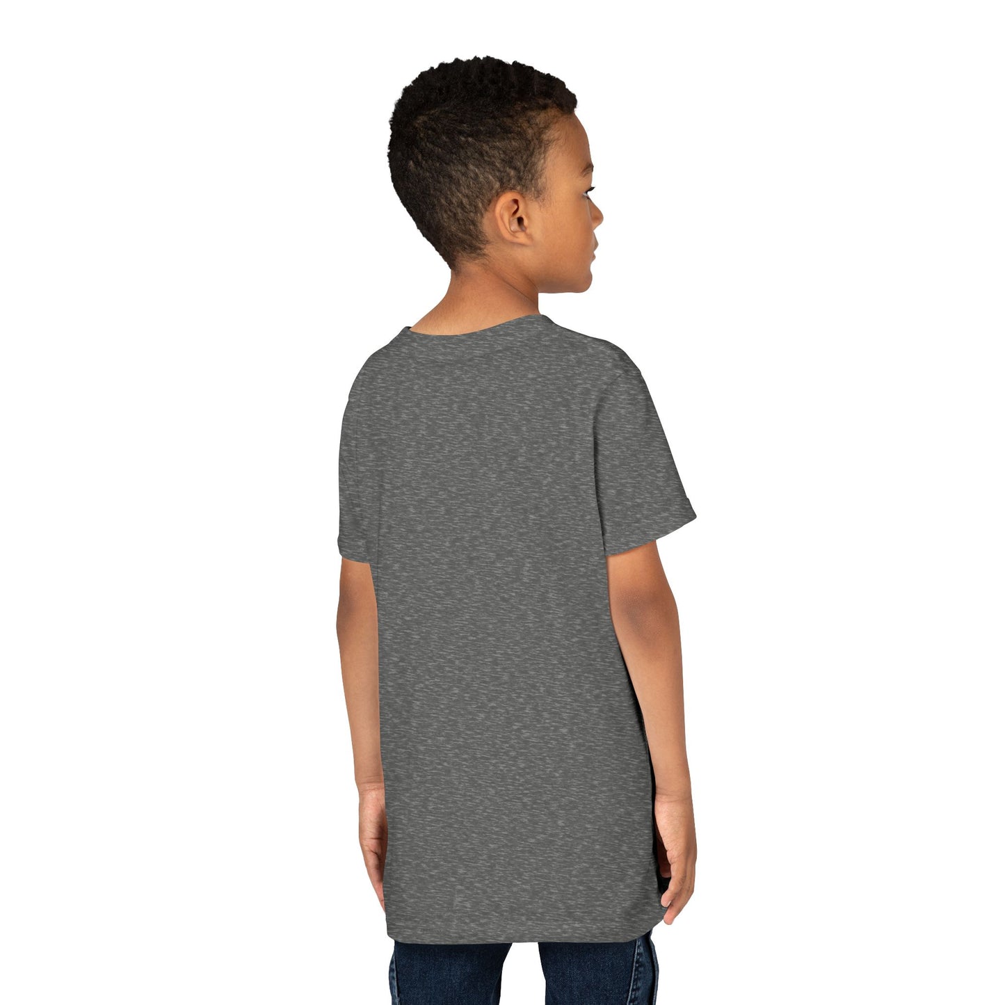 Youth Tee — "American Dude" Skateboarding Duck Graphic