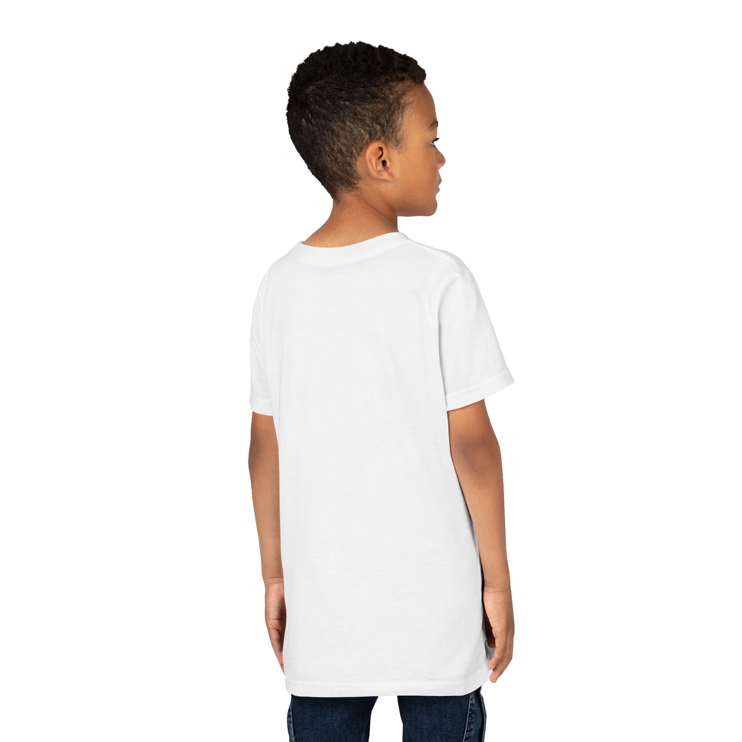 Youth Tee — "American Dude" Skateboarding Duck Graphic