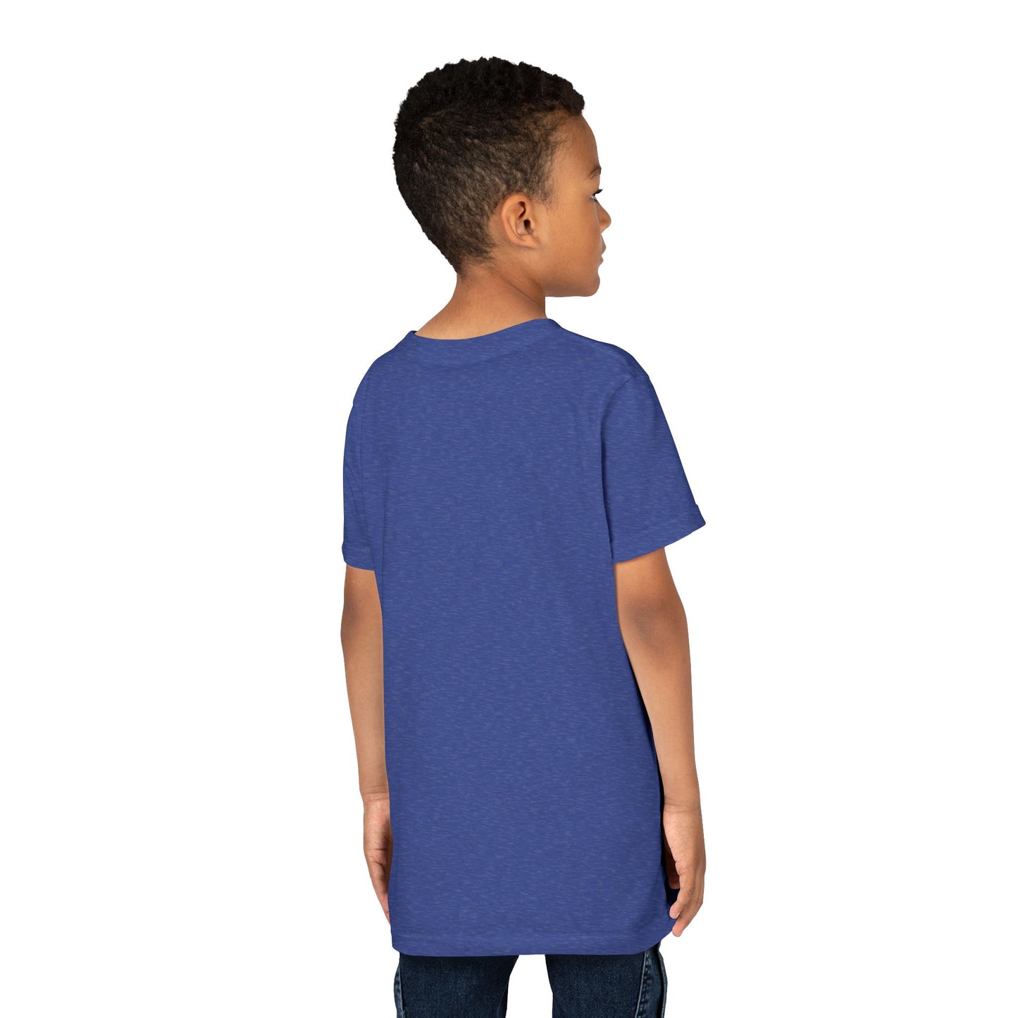 Youth Tee — "American Dude" Skateboarding Duck Graphic