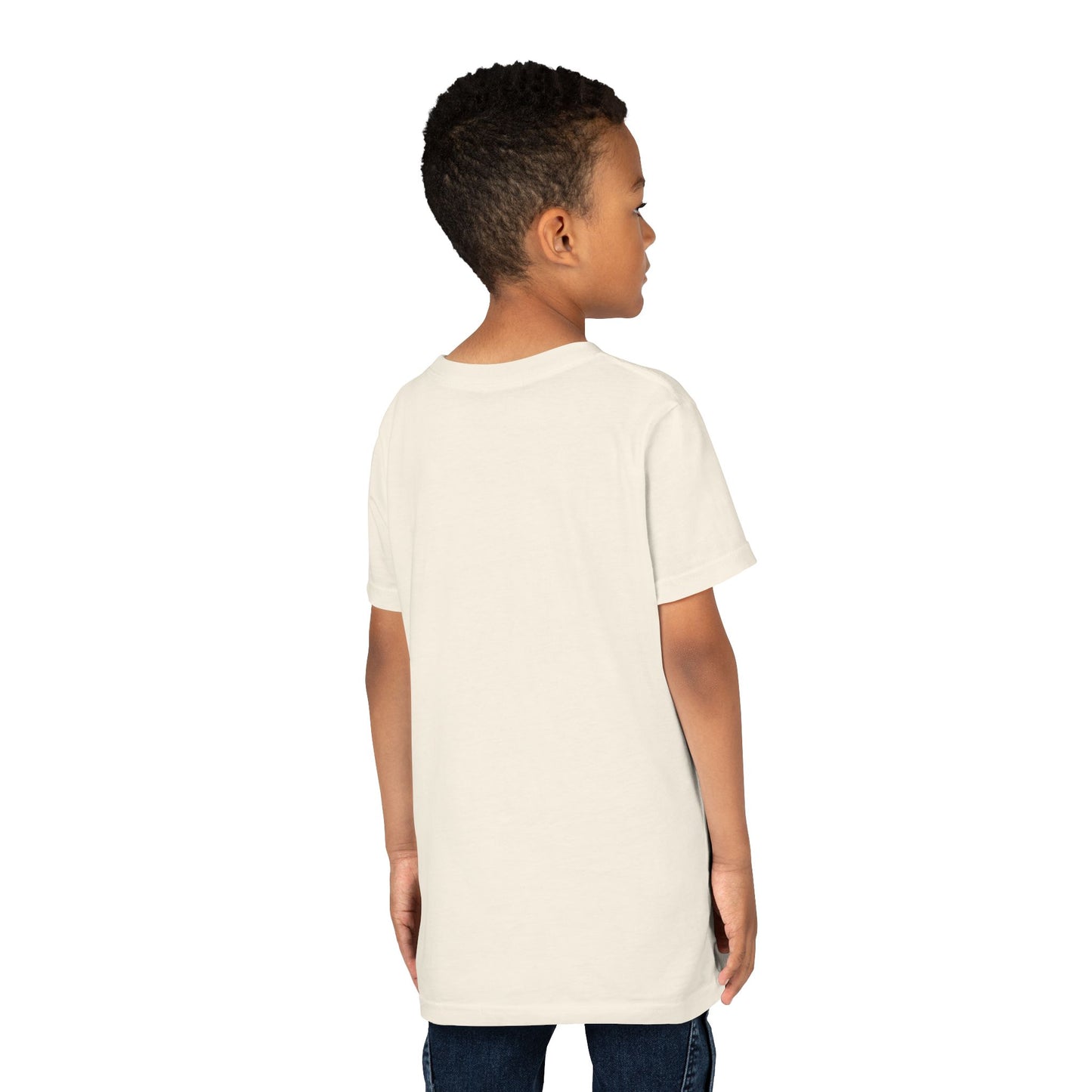 Youth Tee — "American Dude" Skateboarding Duck Graphic