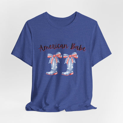 American Cutie Cowboy Boots Tee