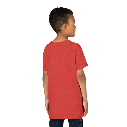Youth Tee — "American Dude" Skateboarding Duck Graphic