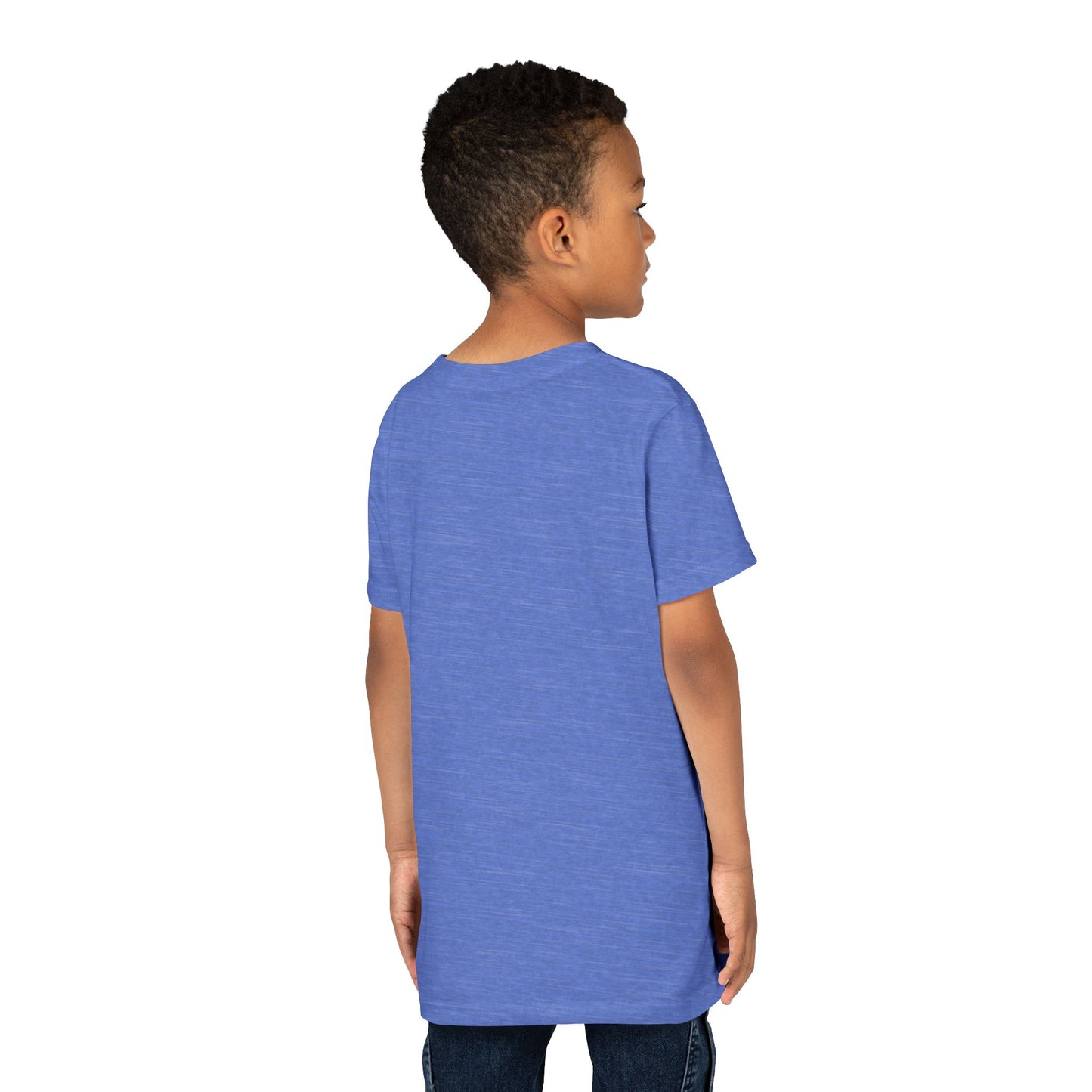 Youth Tee — "American Dude" Skateboarding Duck Graphic